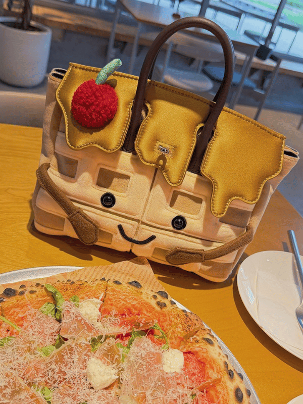 Petite Waffle Berry Fluff Muse Bag