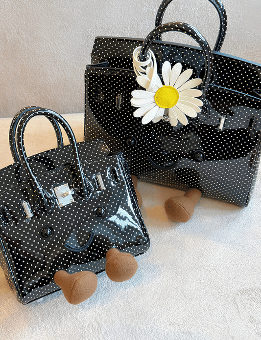 Classic Midnight Dot Fluff BK Bag