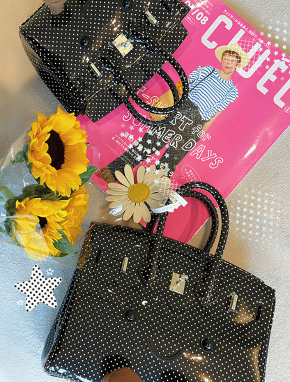 Classic Midnight Dot Fluff BK Bag