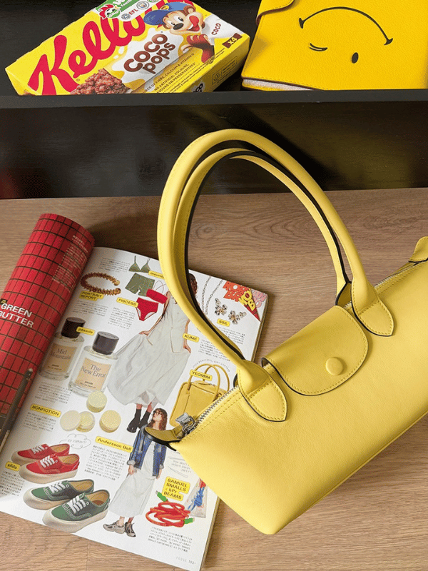 Classic Lemon Baguette Bag