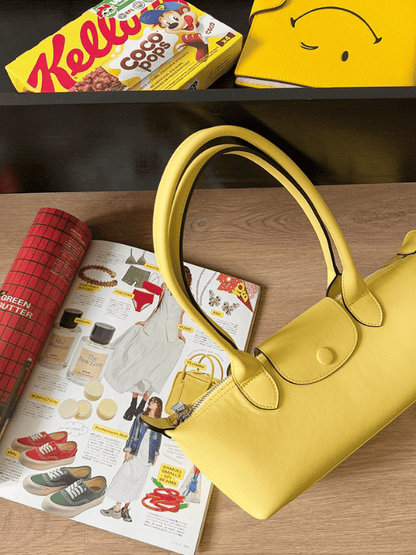 Classic Lemon Baguette Bag