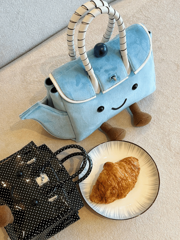 Classic Sky Teapot Fluff BK Bag