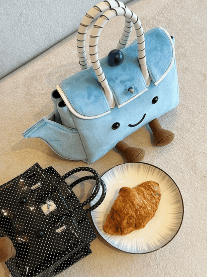 Classic Sky Teapot Fluff BK Bag