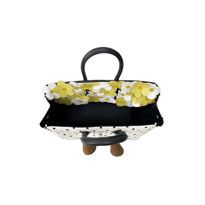 Classic Daisy Dot Fluff BK Bag