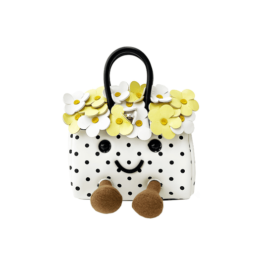 Petite Daisy Dot Fluff BK Bag