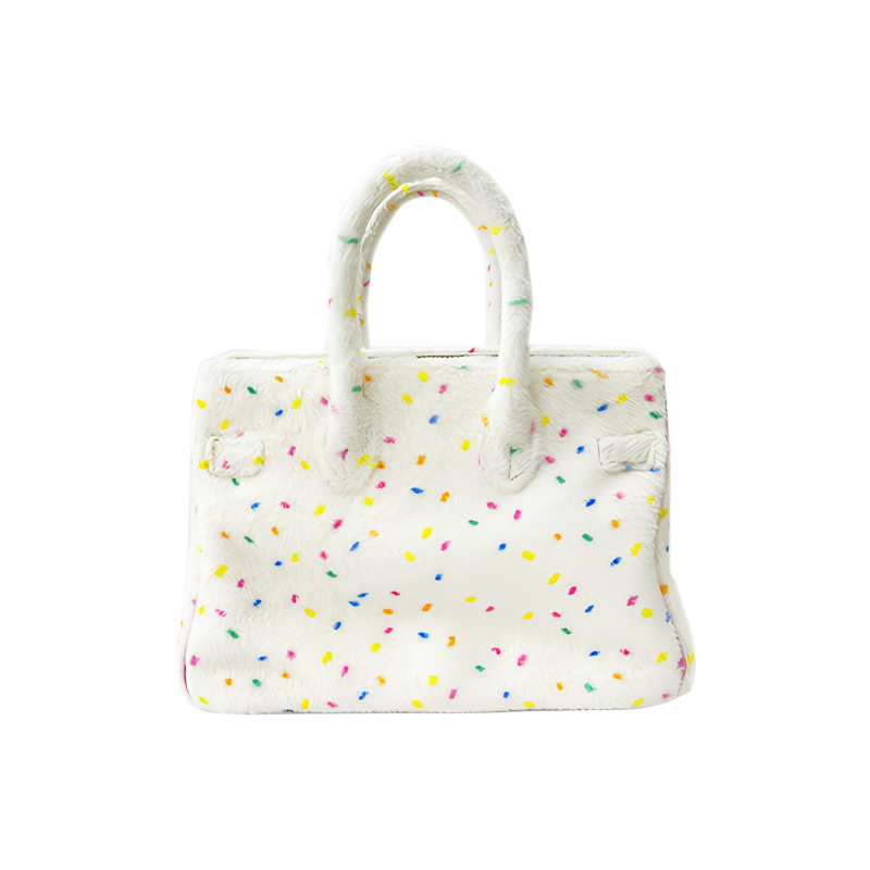 Large Confetti Cloud Fluff BK Bag