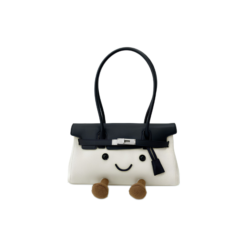 Classic Monochrome Baguette BK Bag
