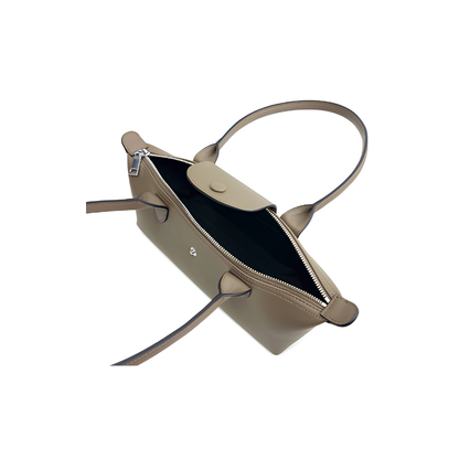 Classic Taupe Baguette Bag