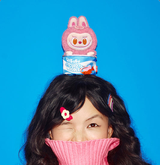 Labubu Wacky Mart Cup Noodle Foldable Bag – Plush Edition