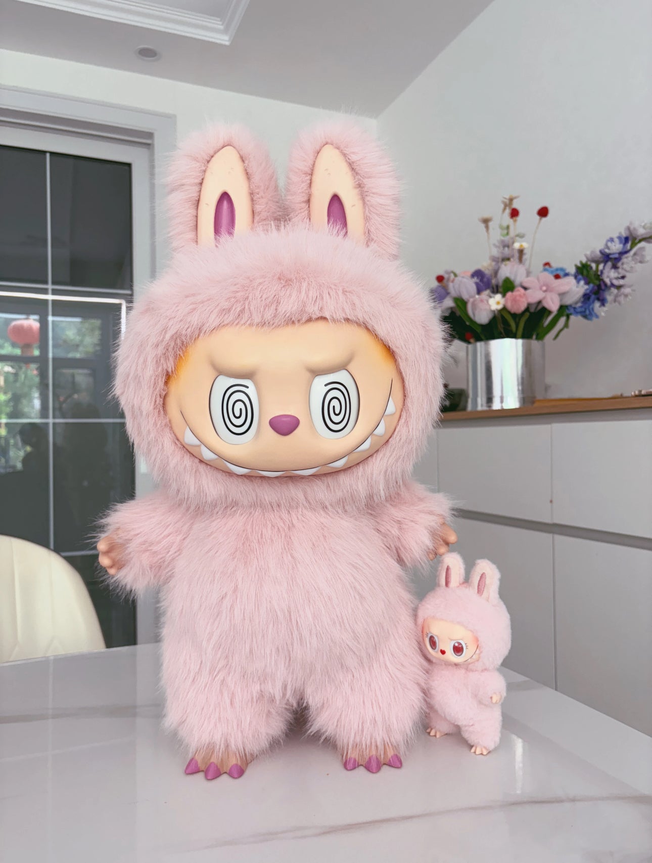 Zimomo Fleur Rose – 58 cm Fanmade Plush with Flip Eyes