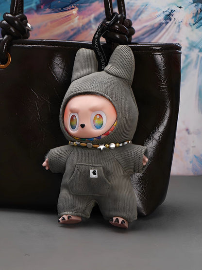 Labubu Cozy Nomad Set – Autumn Explorer Clothing | Fits 17cm Labubu Plush Figures