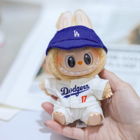 LA Dodgers Baseball Labubu Outfit