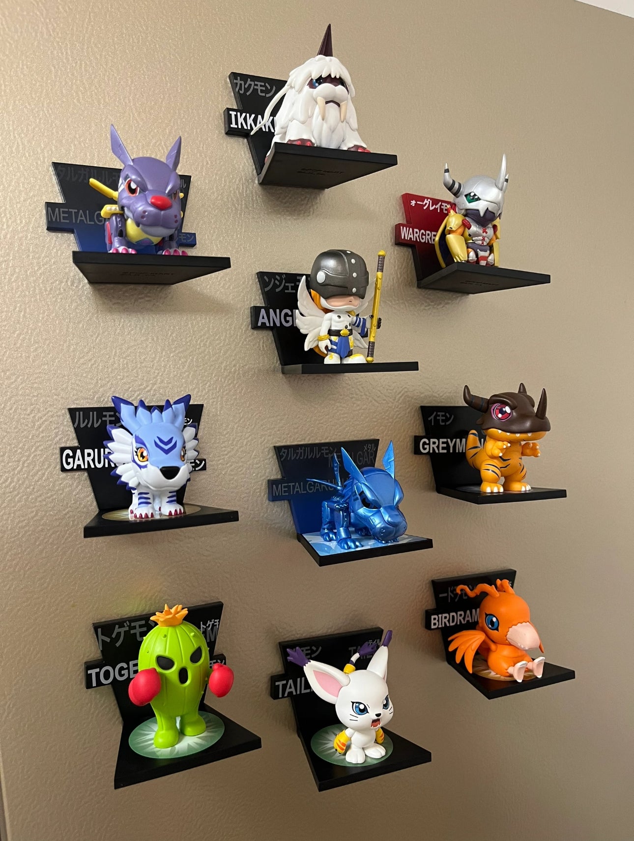 Digimon Adventure Fridge Magnet Series Figures