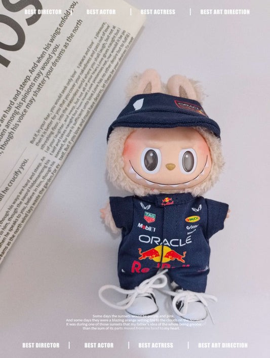 F1 Outfit Labubu - Inspired Red Bull Racing Team