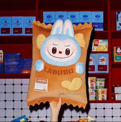 Labubu Wacky Mart Chips Pillow