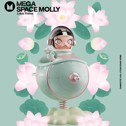 Mega Space Molly 100% Blooming Series - Lotus Limited Vietnam