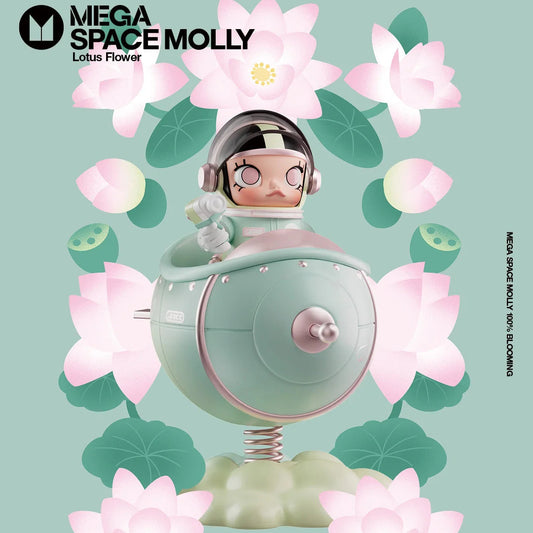 Mega Space Molly 100% Blooming Series - Lotus Limited Vietnam