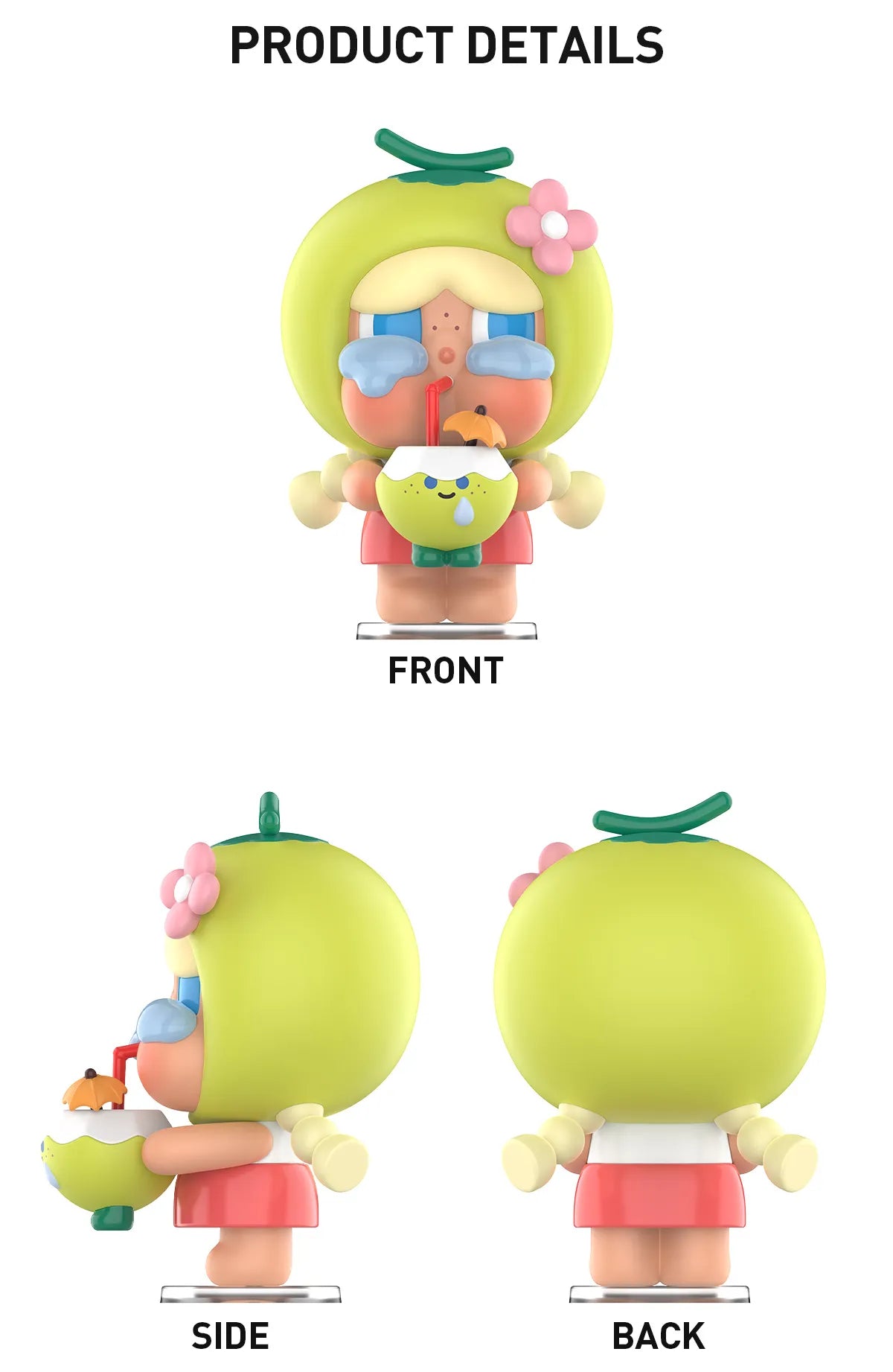 Crybaby Coconut Figure - Green