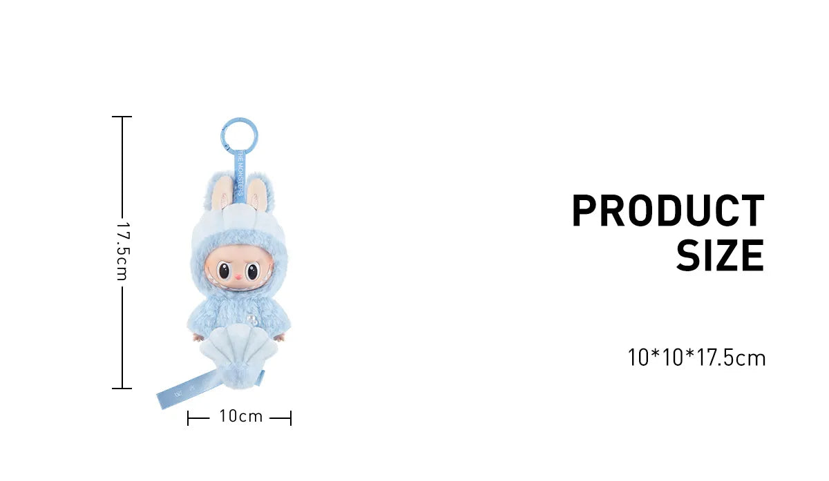 LABUBU HIDE AND SEEK IN SINGAPORE SERIES - Vinyl Plush Doll Pendant