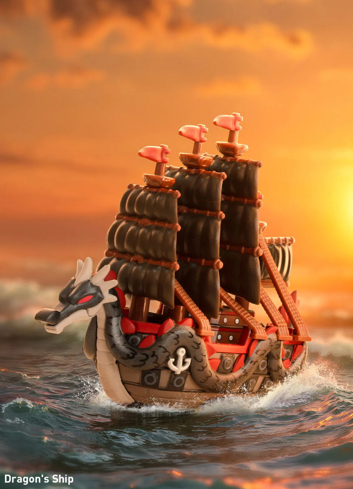 [Ready Stock] Official Popmart One Piece The Grand Line Series Vehicles