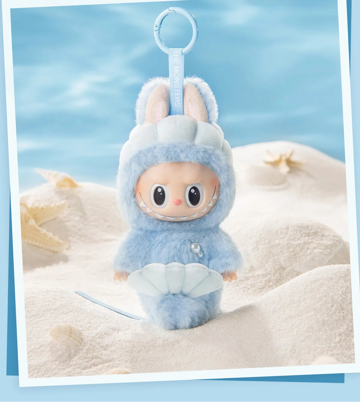 LABUBU HIDE AND SEEK IN SINGAPORE SERIES - Vinyl Plush Doll Pendant