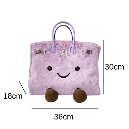 Grande Purple Fluff BK Bag
