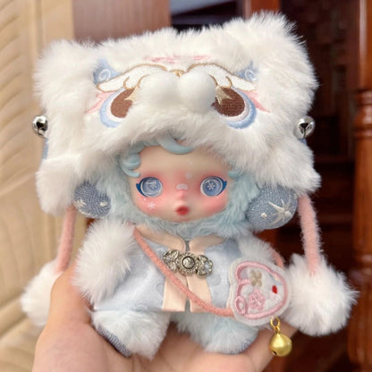 SP Lunar Lion Dance Winter Outfit Set | Fits Skull Panda Plush V1 V2 V3
