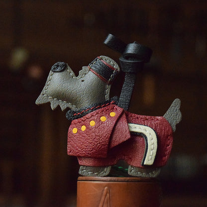 Royal Pup Handmade Leather Charm