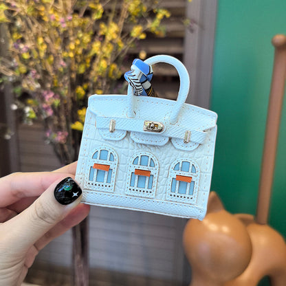 Mini Rue Maison Bag Charm Keychain