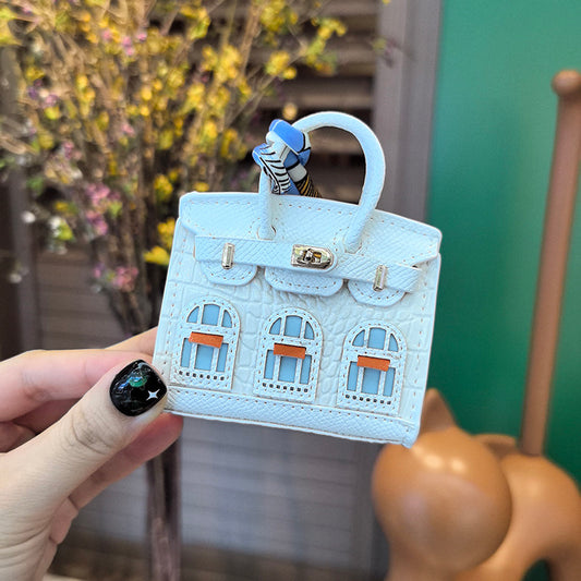 Mini Rue Maison Bag Charm Keychain