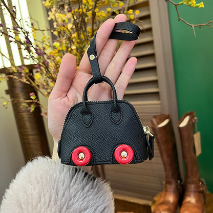 Mini Carriage Bag Charm Keychain