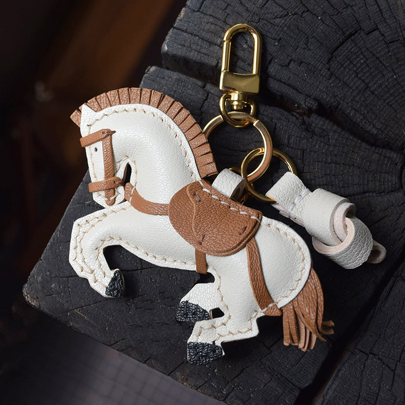 Equinox Horse Leather Charm