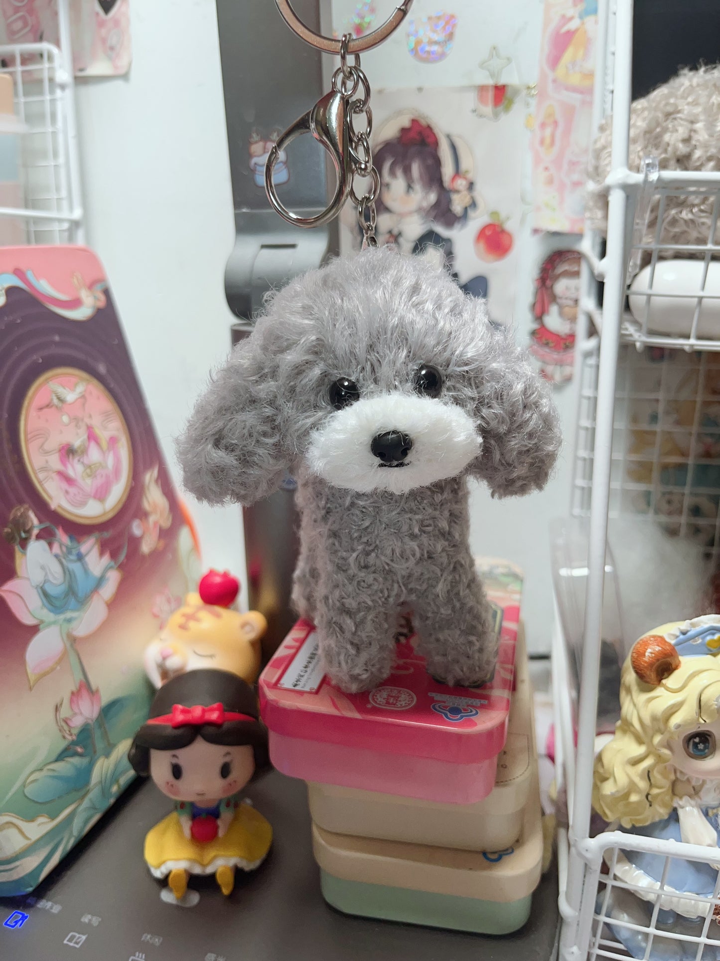 Custom Crochet Puppy Handmade Charm