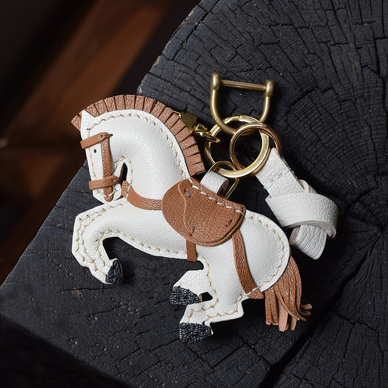 Equinox Horse Leather Charm