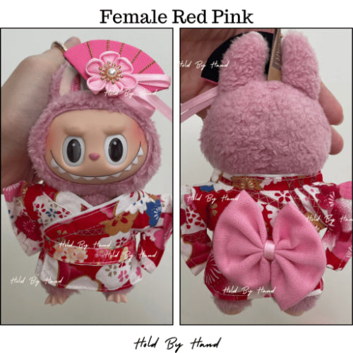 Kimono Labubu Clothes