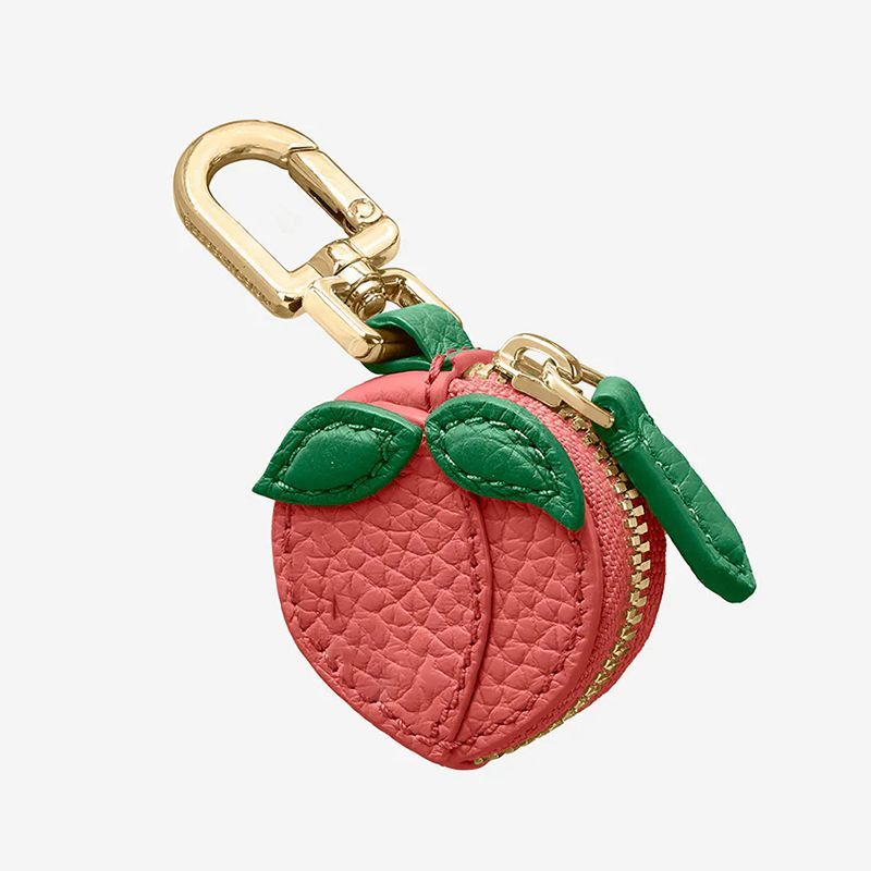Mini Fruit Handmade Pouch Keychain Charm