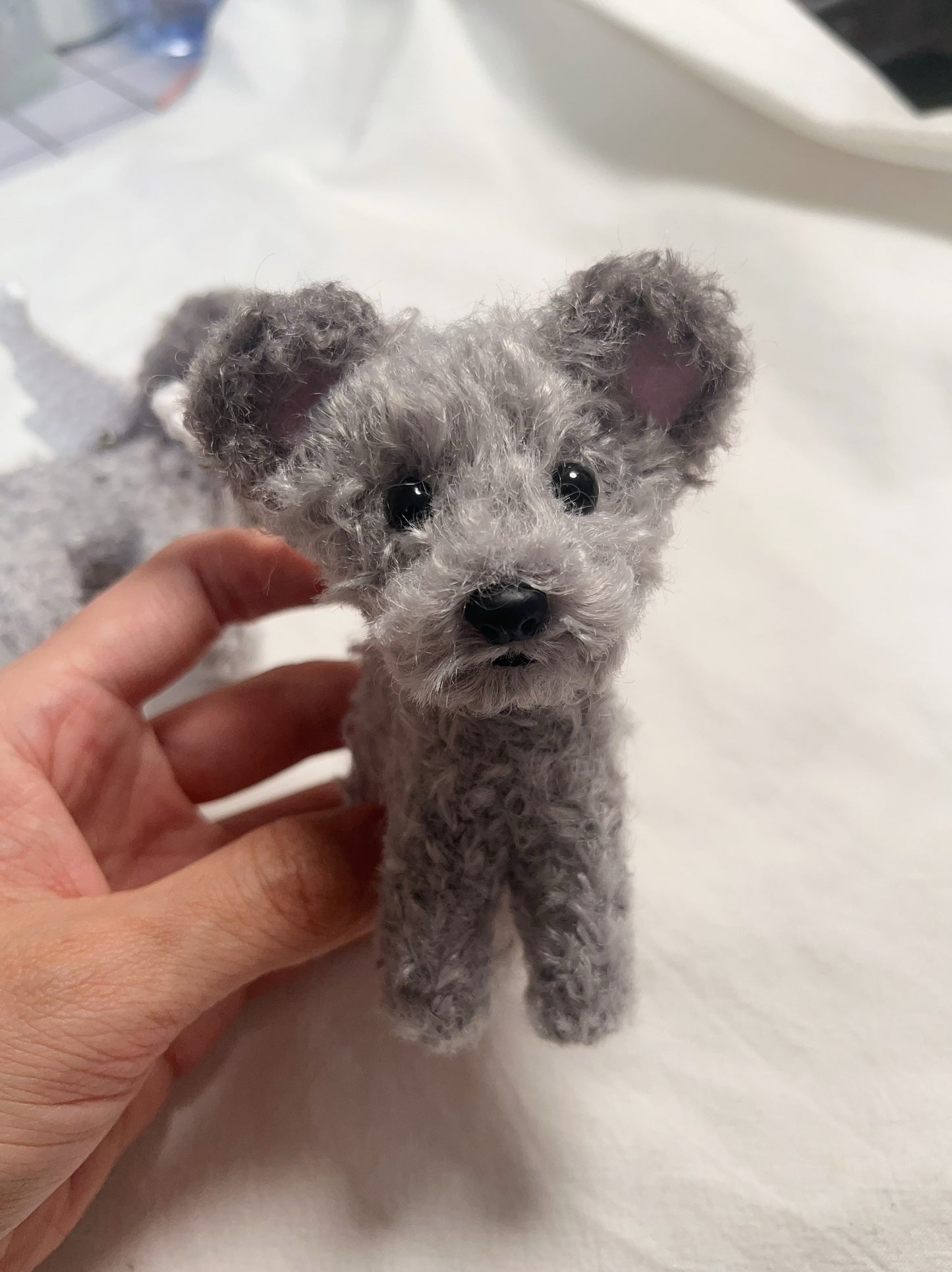Custom Crochet Puppy Handmade Charm