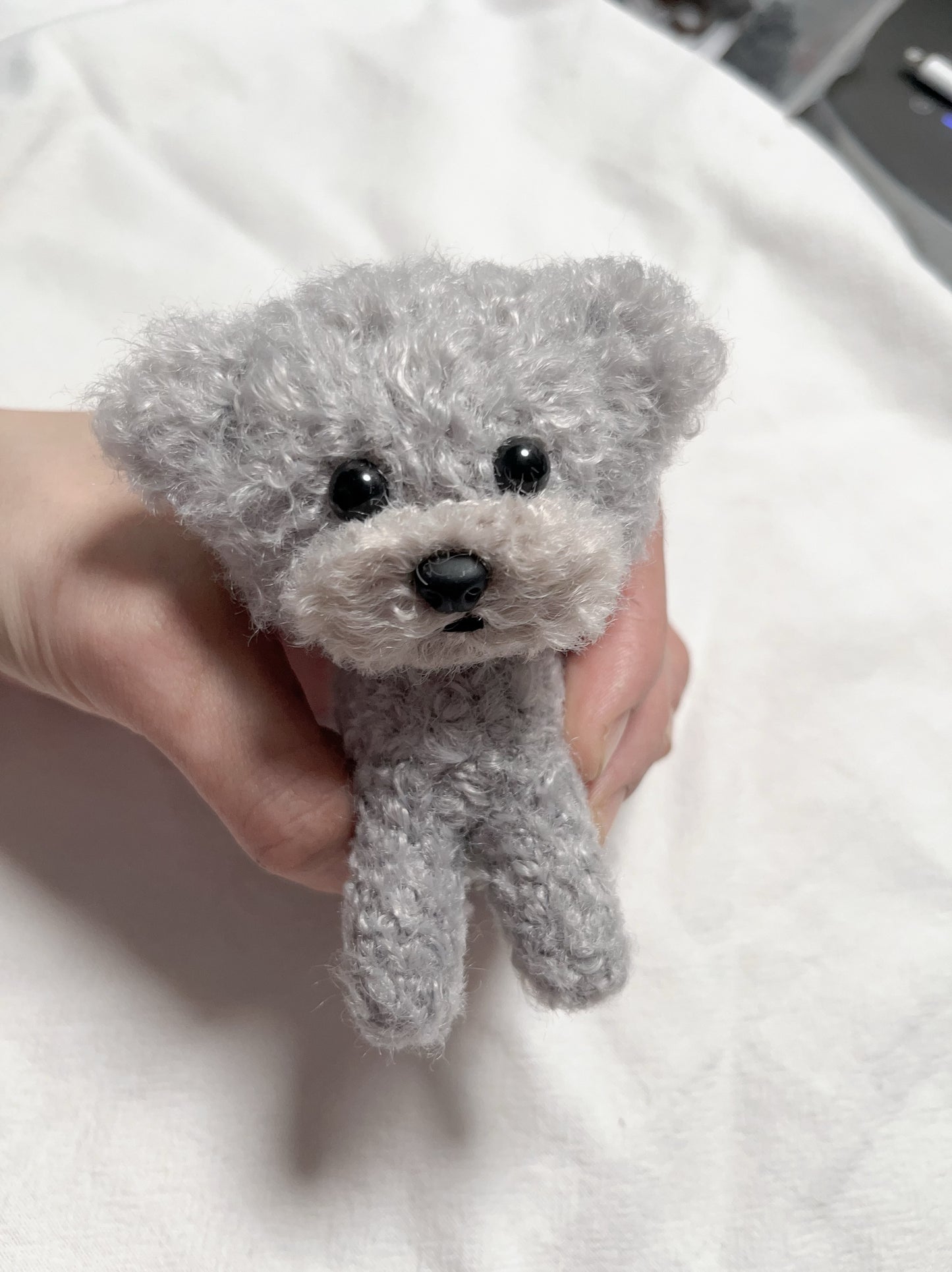 Custom Crochet Puppy Handmade Charm