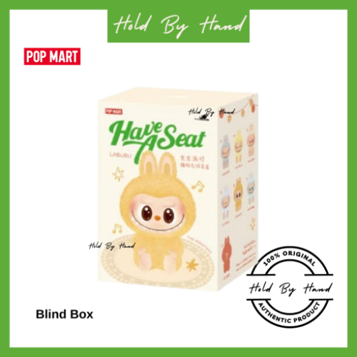 The Monsters Labubu Have a Seat Vinyl Face Blind Box