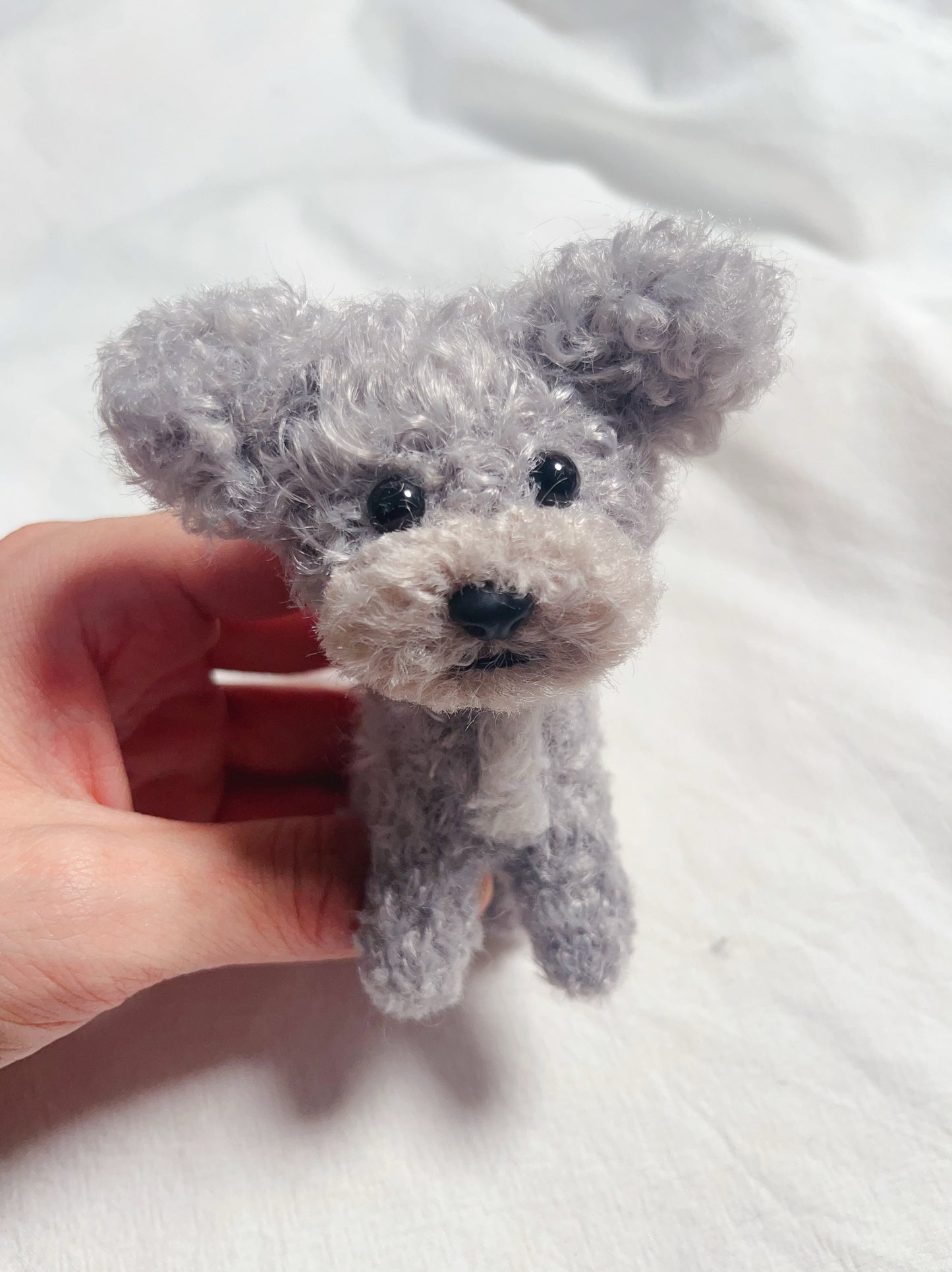 Custom Crochet Puppy Handmade Charm