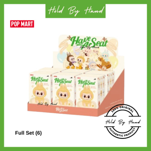 The Monsters Labubu Have a Seat Vinyl Face Blind Box