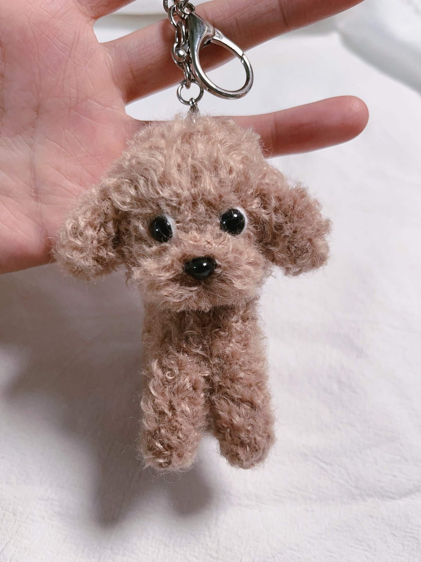 Custom Crochet Puppy Handmade Charm