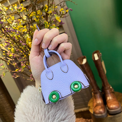 Mini Carriage Bag Charm Keychain