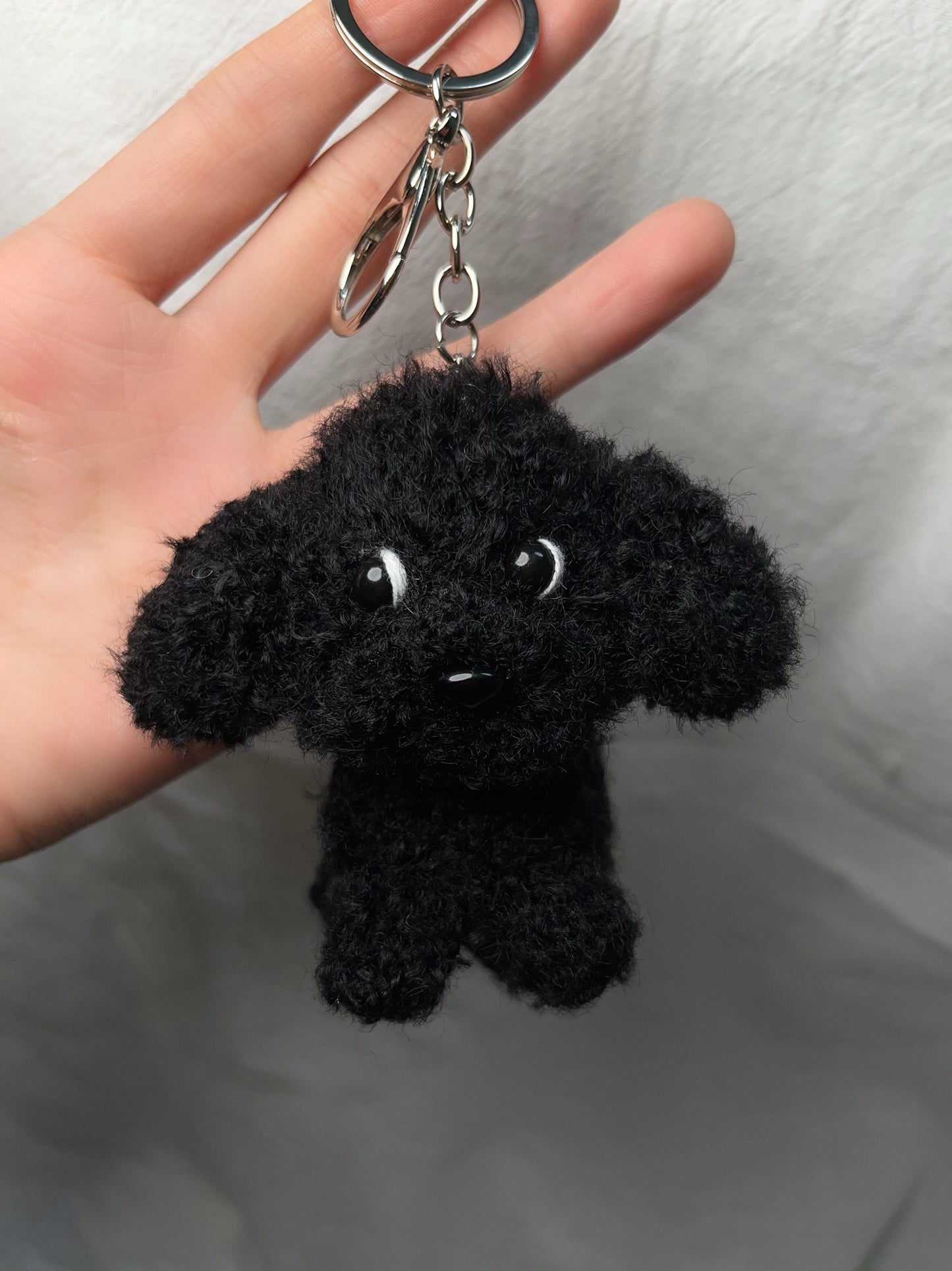 Custom Crochet Puppy Handmade Charm