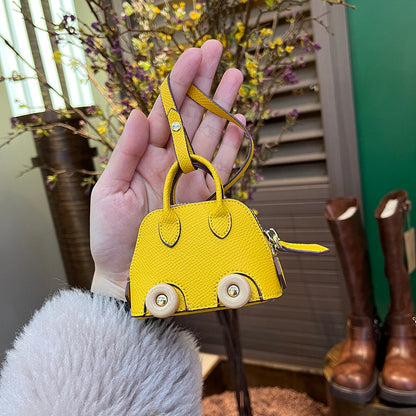 Mini Carriage Bag Charm Keychain