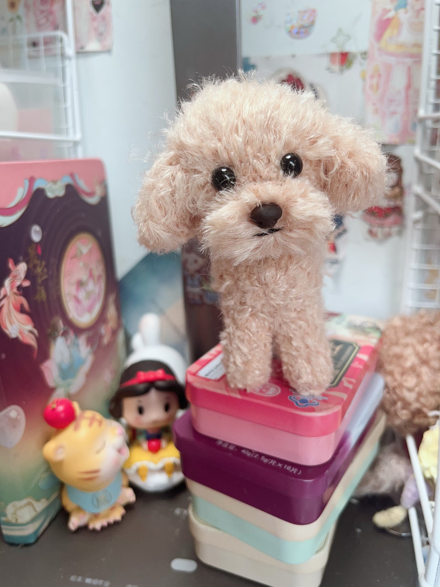 Custom Crochet Puppy Handmade Charm