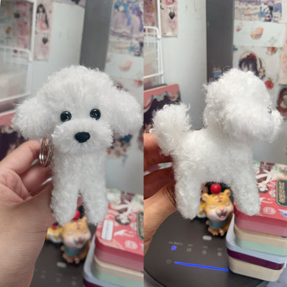 Custom Crochet Puppy Handmade Charm