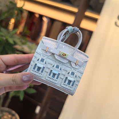 Mini Rue Maison Bag Charm Keychain