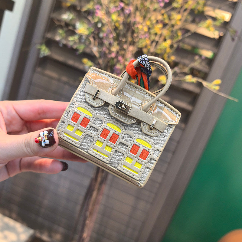 Mini Rue Maison Bag Charm Keychain