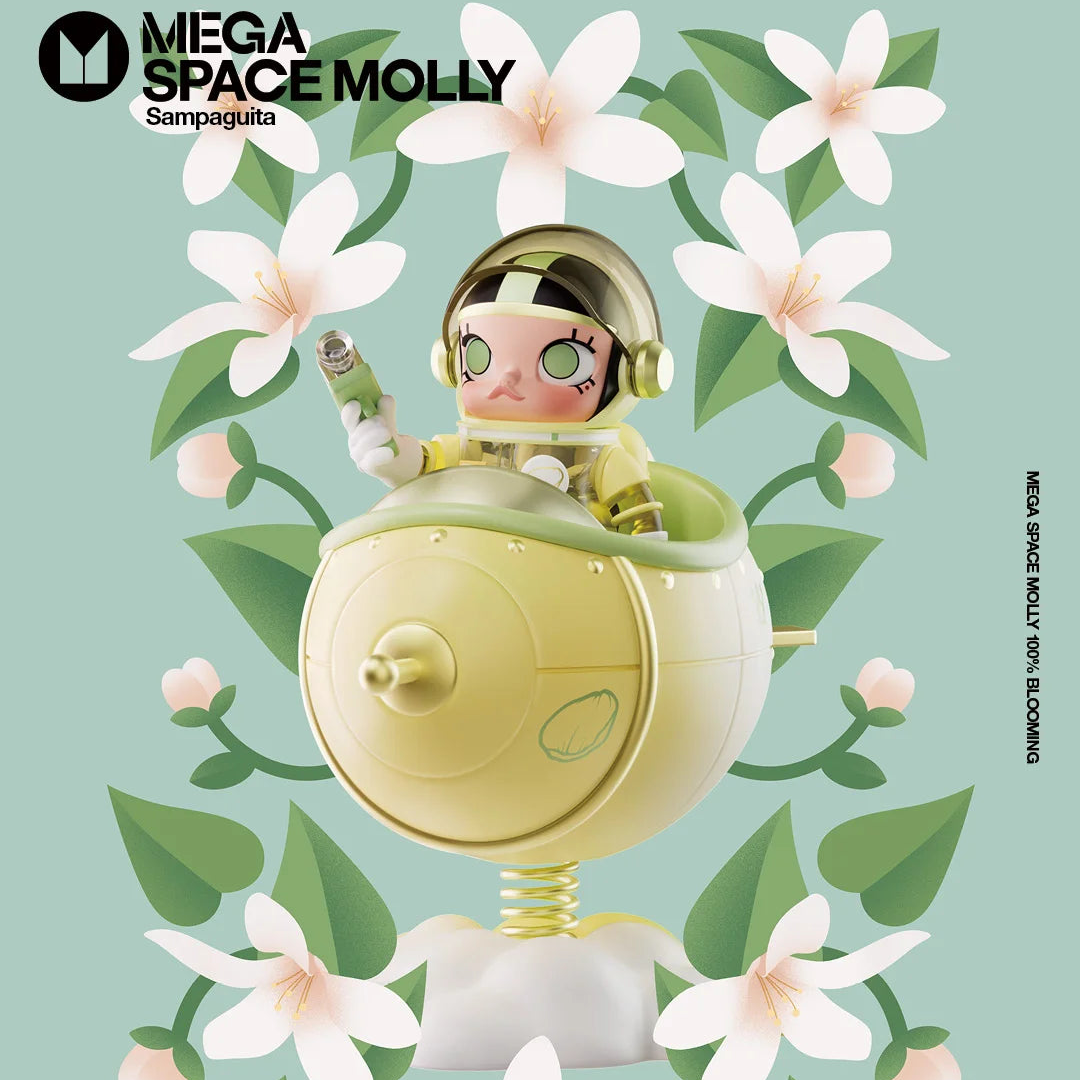 Mega Space Molly 100% Blooming Series - Sampaguita Limited Philippines